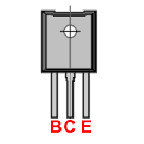 Цоколевка транзистора BU4508AF