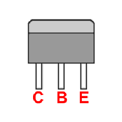 Цоколевка транзистора BCW64C