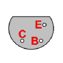 Цоколевка транзистора BC400