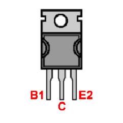 Цоколевка транзистора TIP126