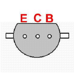 Цоколевка транзистора 92GE77C