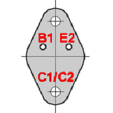 Цоколевка транзистора 2SB588