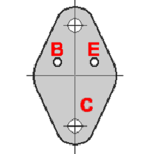 Цоколевка транзистора BU322A