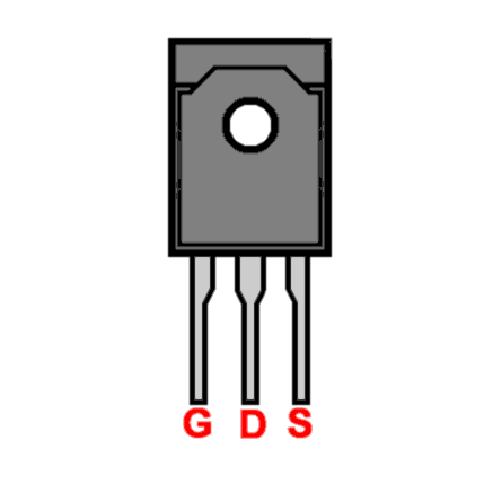 Цоколевка транзистора SSF6N80A