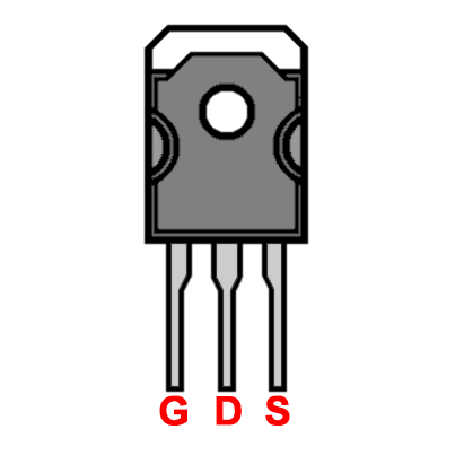 Цоколевка транзистора SSH4N80AS