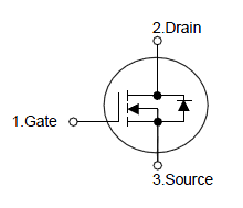 Цоколевка транзистора 2N65L, 2N65G