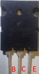 Общий вид транзистора SGL160N60UF